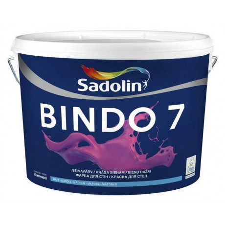 Латексна фарба Sadolin Bindo 7 BW Біла