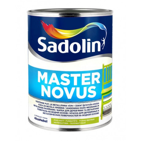 Алкідна фарба на водній основі Sadolin Master Novus Біла