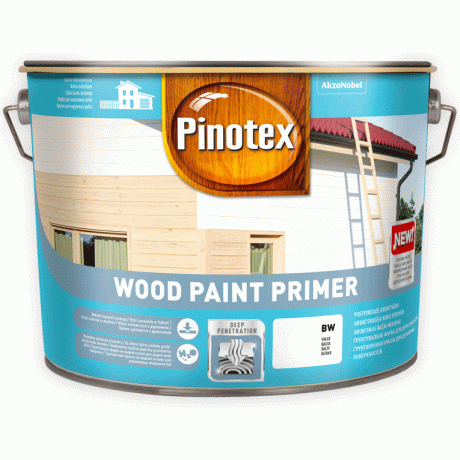 Матова алкідна фарба для грунту Pinotex Wood Paint Primer