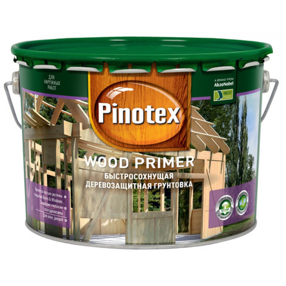 Ґрунтовка Pinotex Wood Primer (Вуд праймер)
