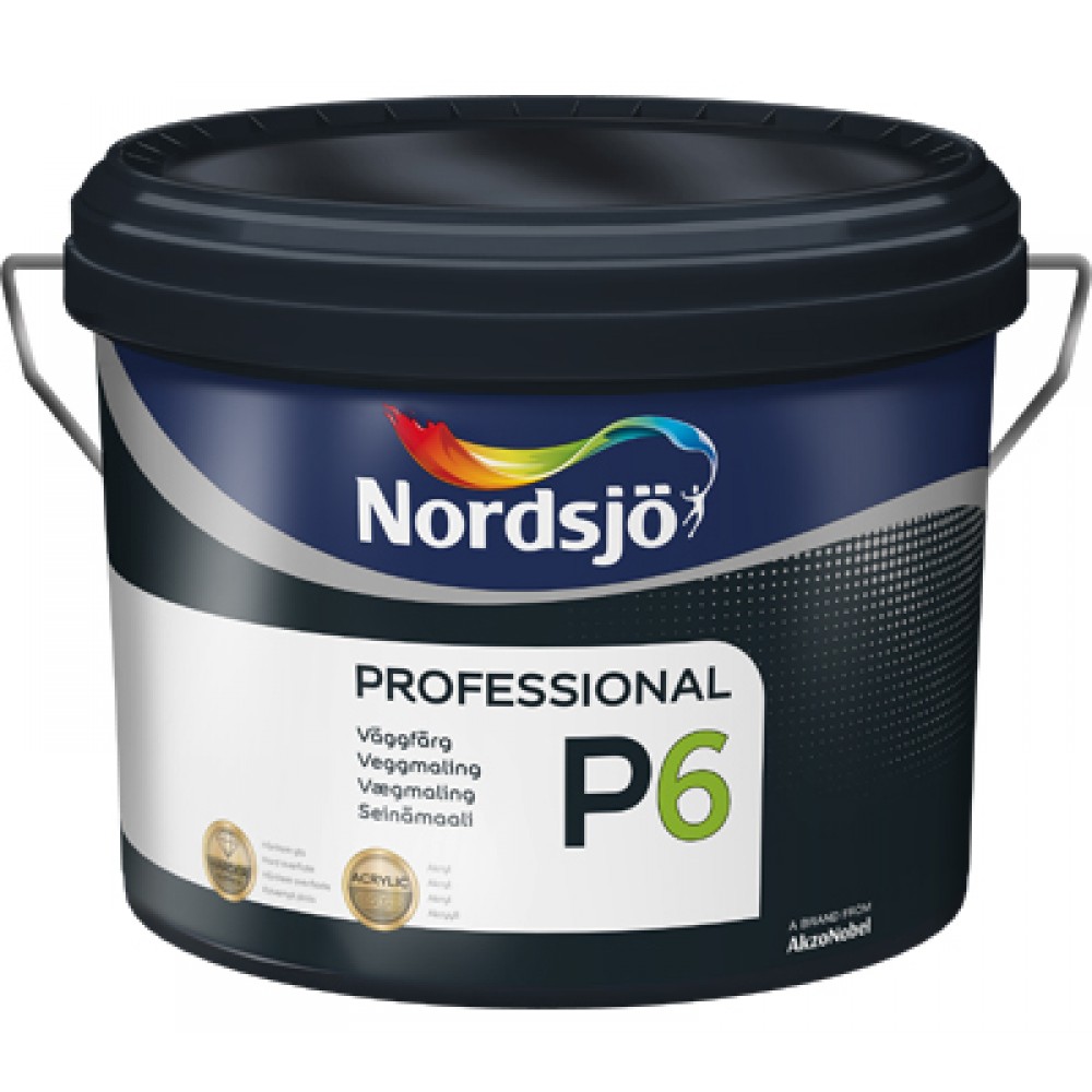 Зносостійка акрилова фарба Sadolin Nordsjo Professional P6