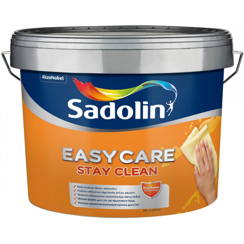 Грязевідштовхувальна акрилова фарба Sadolin EasyCare База під тонування BС