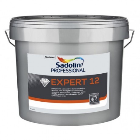 Напівматова фарба Sadolin Expert 12 Біла