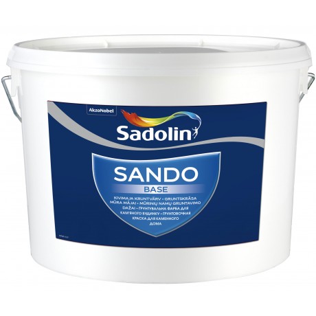 Грунтовочная краска  для фасада Sadolin Sando Base Белая
